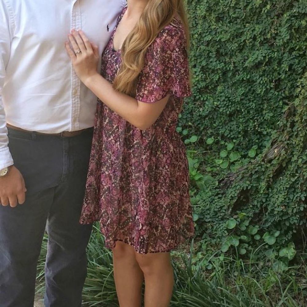 Purple dress